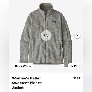 Patagonia Better Sweater Full Zip Woman’s